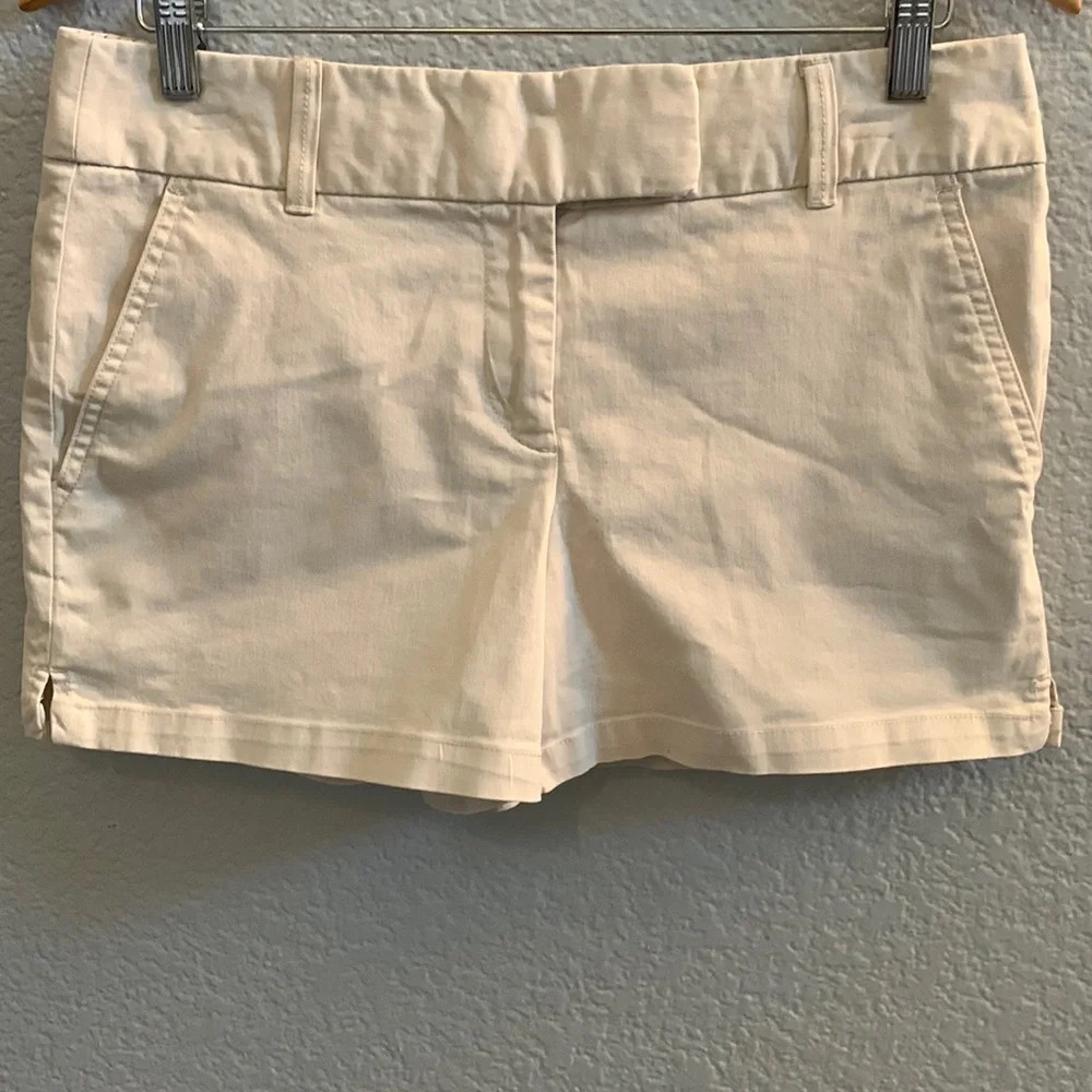 Loft Beige Bermuda Shorts - Picture 2 of 7